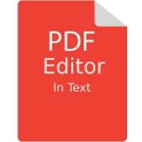 Pdf Text Editor:Edit Pdf words,convert Pdf to text