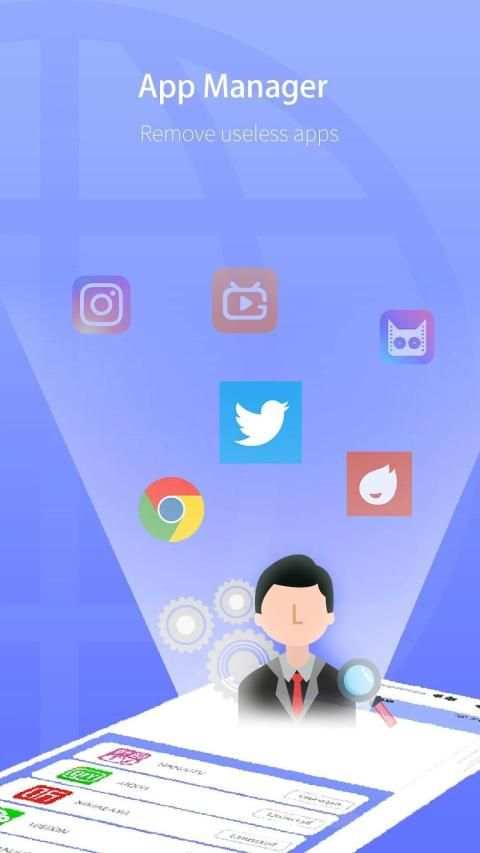 Acme Accelerator- Clean& Booster and App Manager स्क्रीनशॉट 3