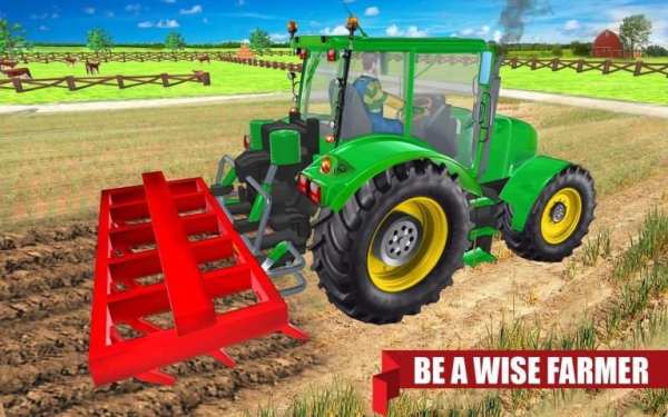 Real Tractor Farmer games 2019 : Farming Games New स्क्रीनशॉट 14