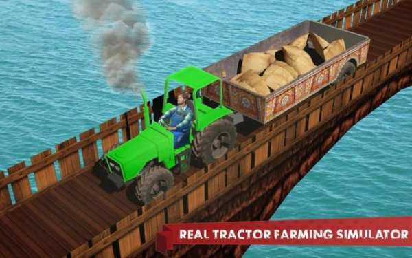 Real Tractor Farmer games 2019 : Farming Games New स्क्रीनशॉट 3