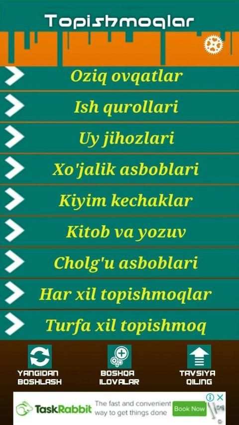 Topishmoqlar screenshot 11