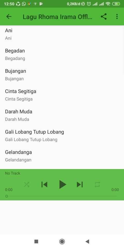 Lagu Rhoma Irama Offline screenshot 2