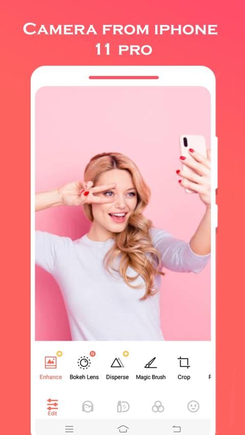 Camera for iPhone 11 pro - IOS 13 Camera Effect स्क्रीनशॉट 1