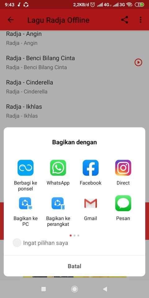 Lagu Radja Mp3 Offline screenshot 1