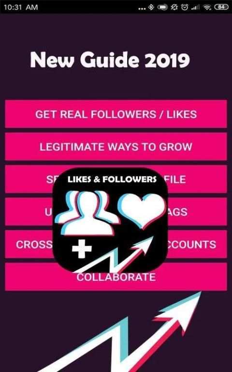 Guide : how to get Followers & Likes for TikTok screenshot 2