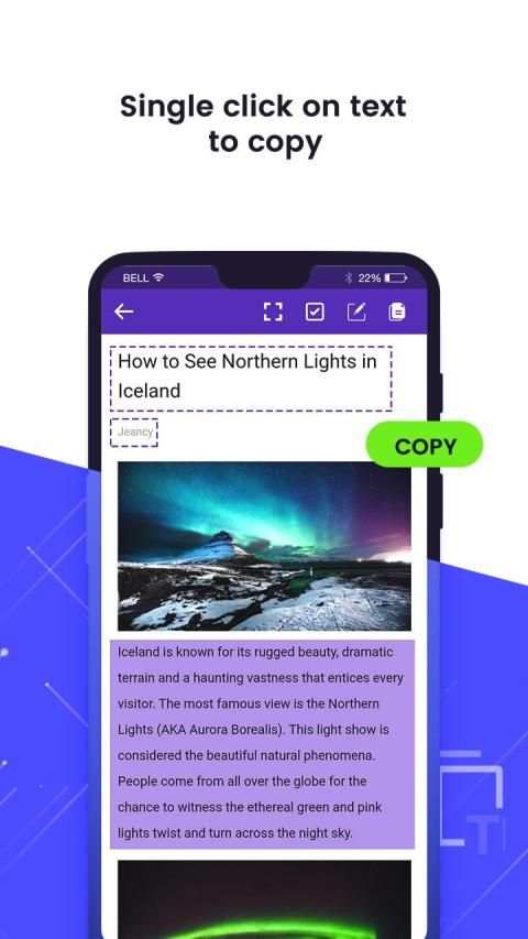 Screen Text Copy Clipboard: Copy Text स्क्रीनशॉट 2