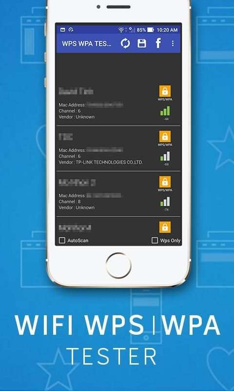 Wps Tester स्क्रीनशॉट 1