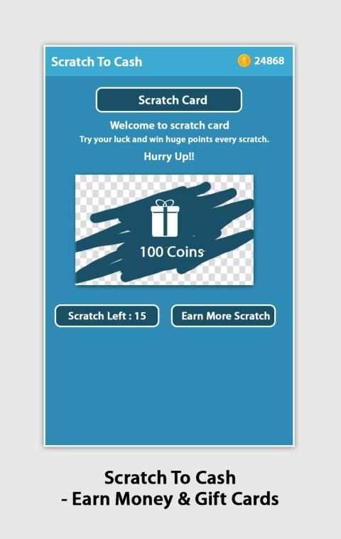 Scratch to Cash - Earn Money & Gift Cards screenshot 3