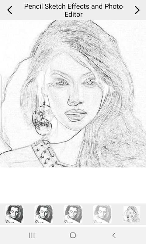 Pencil Sketch Effects And Photo Editor screenshot 3
