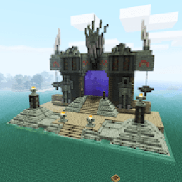 Portals and Caves map for Craft आइकन