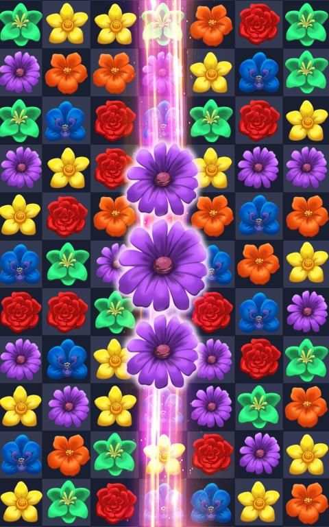 Blossom Blitz Match 3 स्क्रीनशॉट 1