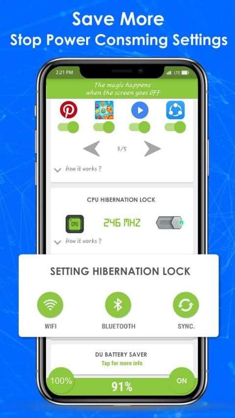 DU Battery Saver - Battery Charger & Battery Life screenshot 1
