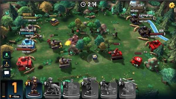 Mini Guns - Omega Wars स्क्रीनशॉट 1