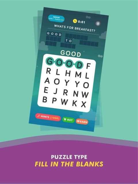 WordSee: Word Search Game screenshot 1