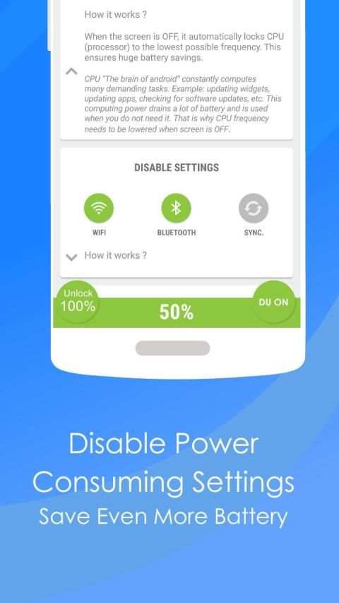DU Battery Saver screenshot 2