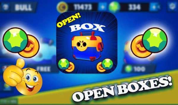 Box simulator for Brawl Stars Tips * Open Box * screenshot 1