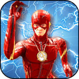 Flying Flash Speed Light Hero Superhero Games आइकन