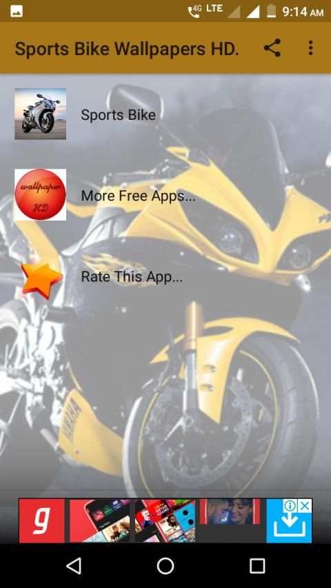 Sports Bike Wallpapers HD screenshot 15