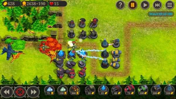 Sultan Of Tower Defense - Air Force screenshot 2