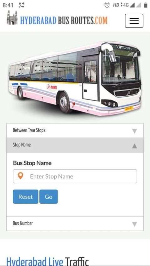 Hyderabad bus Routes screenshot 4