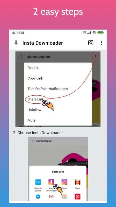 Instagram Photo & Video Downloader / Repost IG screenshot 3