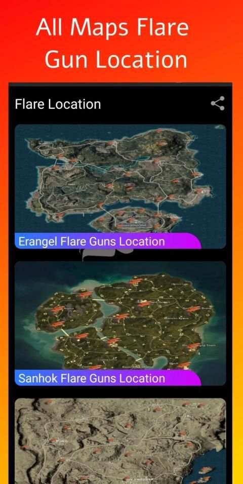 Flare Gun Location In PUBG MOBILE : All Maps screenshot 7