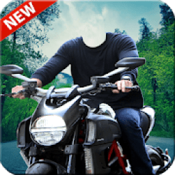 मेन बाइक राइडर सूट फोटो एडिटर आइकन