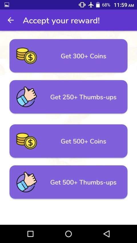 Livu coins - Famous for livu for Thumbsups & likes स्क्रीनशॉट 1