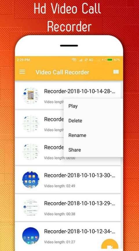 Video Call Recorder screenshot 3