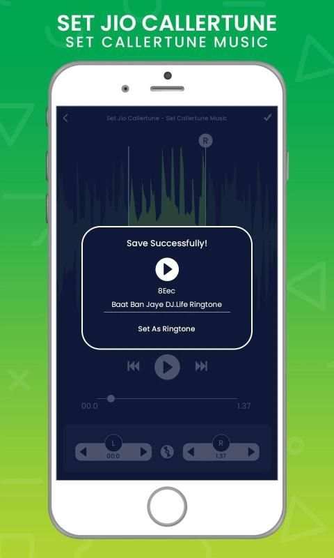 Set Jio Callertune - Set Callertune Music स्क्रीनशॉट 1