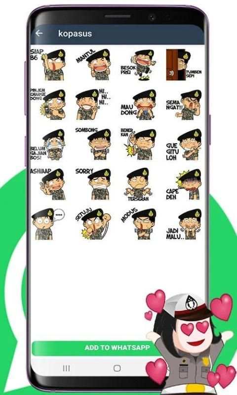WA Sticker Lucu Stiker Cute for Whatsapp screenshot 4