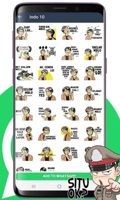 WA Sticker Lucu Stiker Cute for Whatsapp screenshot 1