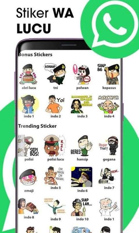 WA Sticker Lucu Stiker Cute for Whatsapp screenshot 3