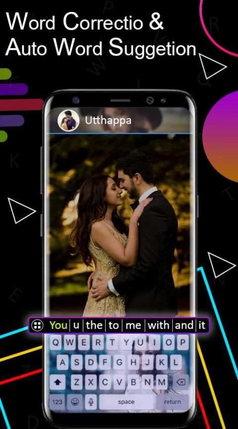 My Photo Keyboard स्क्रीनशॉट 1