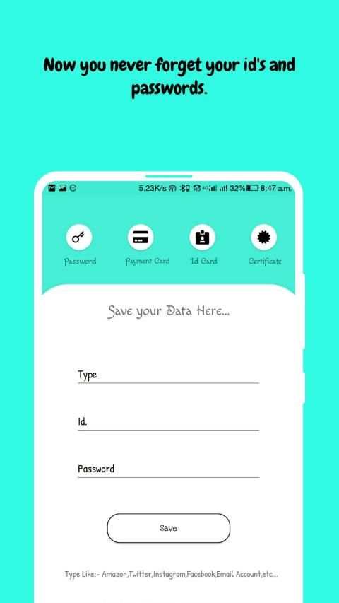 Securly Password Manager 1 تصوير الشاشة