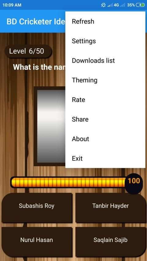 BD Cricketer Identification: Scratch Game screenshot 7