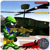 US Army Stickman Rope Hero Miami Crime