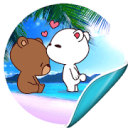 Lovely Bears Stickers For Whatsapp - WASticker आइकन