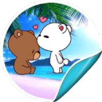 Lovely Bears Stickers For Whatsapp - WASticker