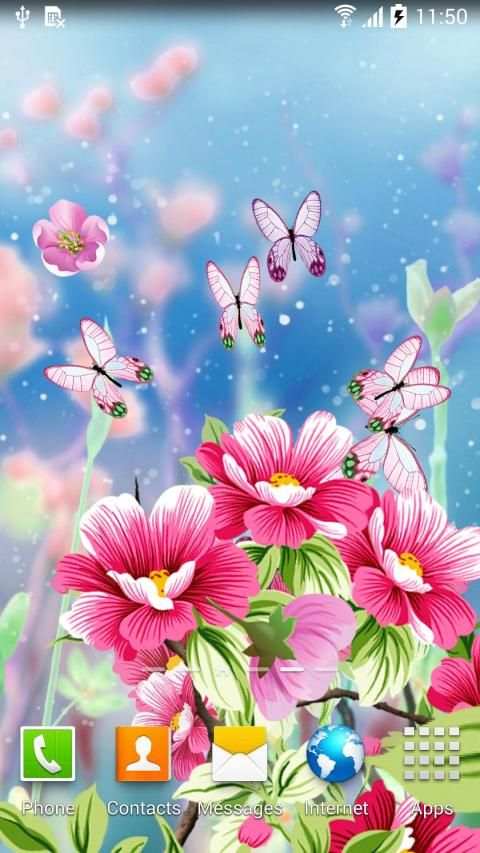 Flowers Wallpaper स्क्रीनशॉट 7