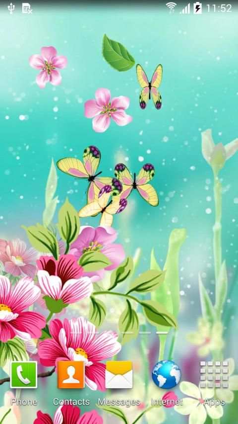 Flowers Wallpaper स्क्रीनशॉट 5