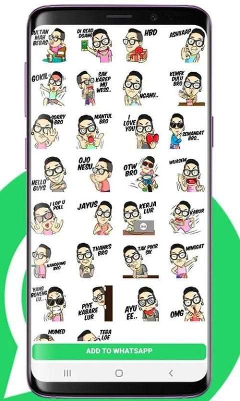 WA Stiker Lucu WaStickerApps screenshot 4