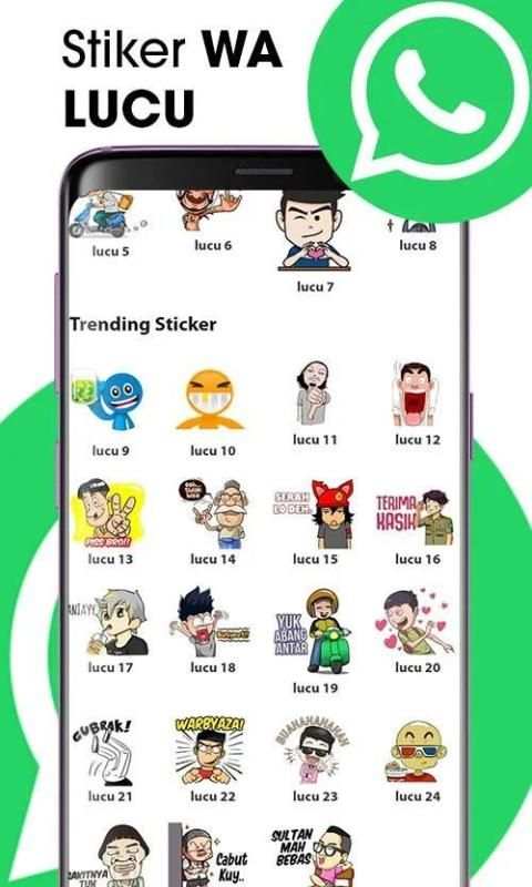 WA Stiker Lucu WaStickerApps screenshot 3