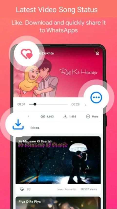 MV Status - Letest Video Status स्क्रीनशॉट 3