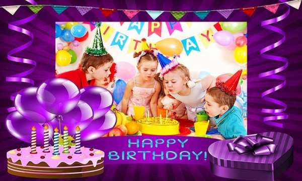 Happy Birthday Photo Frames screenshot 1
