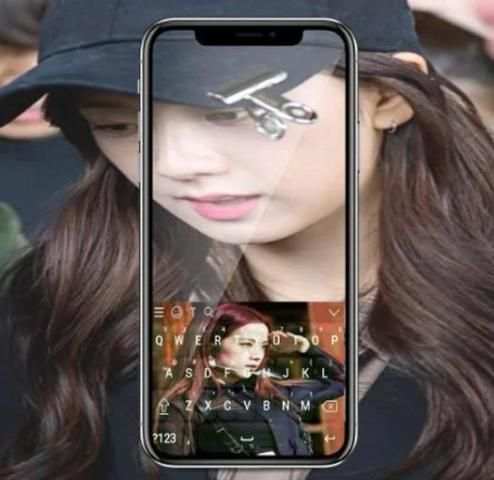 Kim Jisoo Keyboard screenshot 1