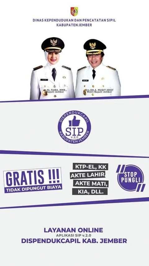 SIP Dispendukcapil Jember screenshot 5