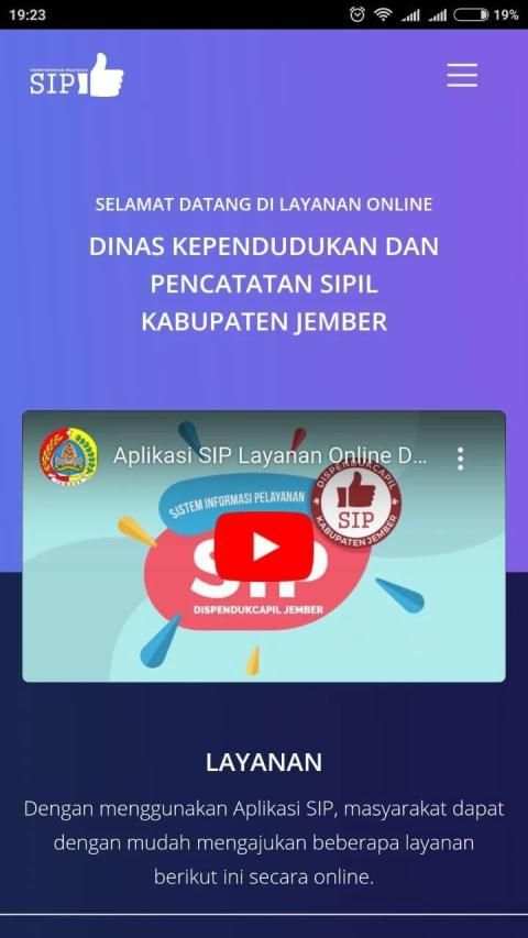 SIP Dispendukcapil Jember screenshot 4