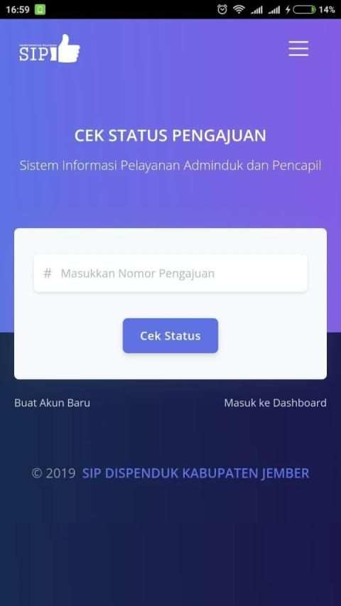 SIP Dispendukcapil Jember screenshot 3