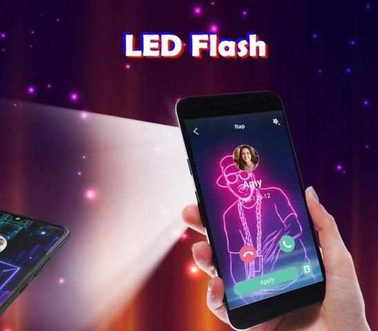 Ultra Color Flashlight –Flash Call Screen screenshot 1
